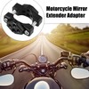 Motoforti Motorcycle Sport Bike Handlebar Clamp Replacement Black 17 to