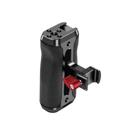 CS PRIORITY NATO Clamp Side Grip Grip for 1/4" Thread Camera Cage Handle for DSLR Camera Fill Light Microphone Holder (with NATO Clamp)