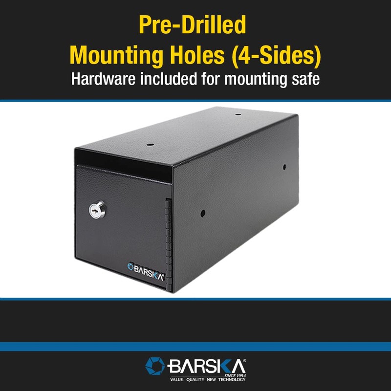 Barska AX13676 Single Key Depository Drop Safe Lock Box for