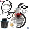 Replacement Parts For Carburetor PZ16 FOR 50cc 70cc 80cc ATV
