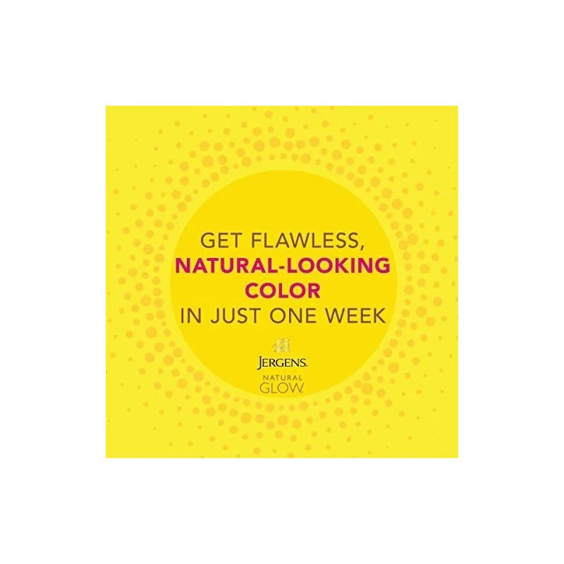 Loción Bronceadora Sin Sol Jergens Natural Glow, Autobroncea