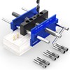 BLEKOO Upgraded 6.7 inch Self Centering Doweling Jig Kit, Drill
