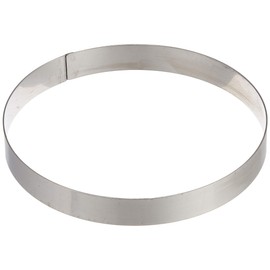 Endo Shoji Total Kitchen Goods Pizza Ring, 18-0 Stainless Steel, Made in Japan