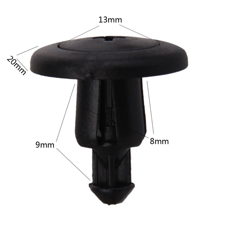 Push Type Bumper Fastener Rivet Retention Clip for Mazda BC1D-56-145