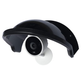 Universal Sunshade Rainshade Camera Cover Shield for Outdoor Nest/Nest IQ Camera - Black