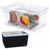 26 Quart Extra Large Sous Vide Container with Lid, Include