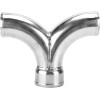 Unbranded Dual Air Intake Intercooler Pipe Fit for Twin Turbo