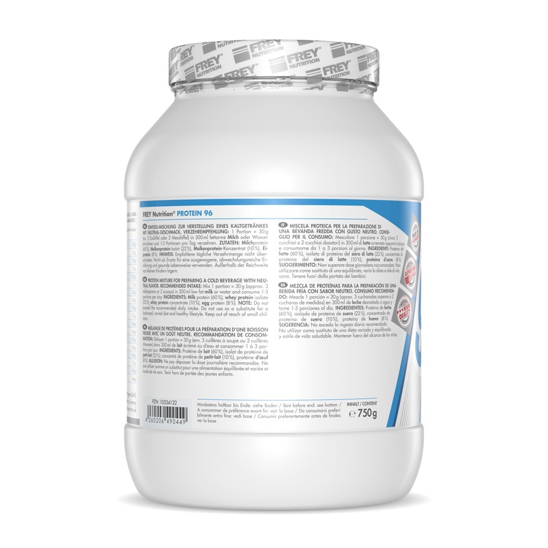 Frey Nutrition Protein 96 750 g Tub 1124