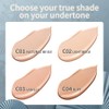 CATKIN X SUMMER PALACE Foundation for Mature Skin, Full Coverage