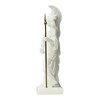 Small Athena Minerva Greek Roman Goddess Cast Alabaster Sculpture Statue