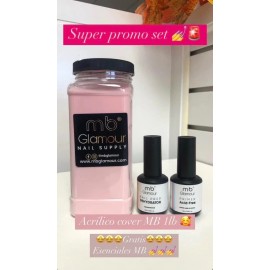 MG GLAMOUR Cover Rose 16oz + free essentials