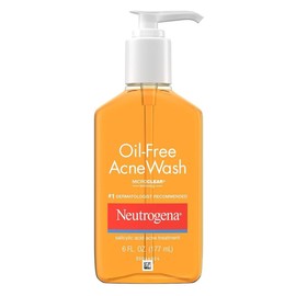 Neutrogena Oil-Free Acne Wash 6 oz. (Pack of 6)