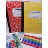 NB Two Composition Books (Red & Yellow) Package of 12
