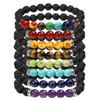Eigso 8 Pcs 7 Chakra Bracelet Set for Women Men