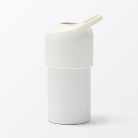 MUJI 84908194 Cold Water Bottle Holder for Cold Water Bottles, White, 16.9 - 23.6 fl oz (500 - 650 ml)