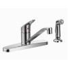 Moen Cornerstone Kitchen Faucet with Side Spray Chrome by Cleaveland