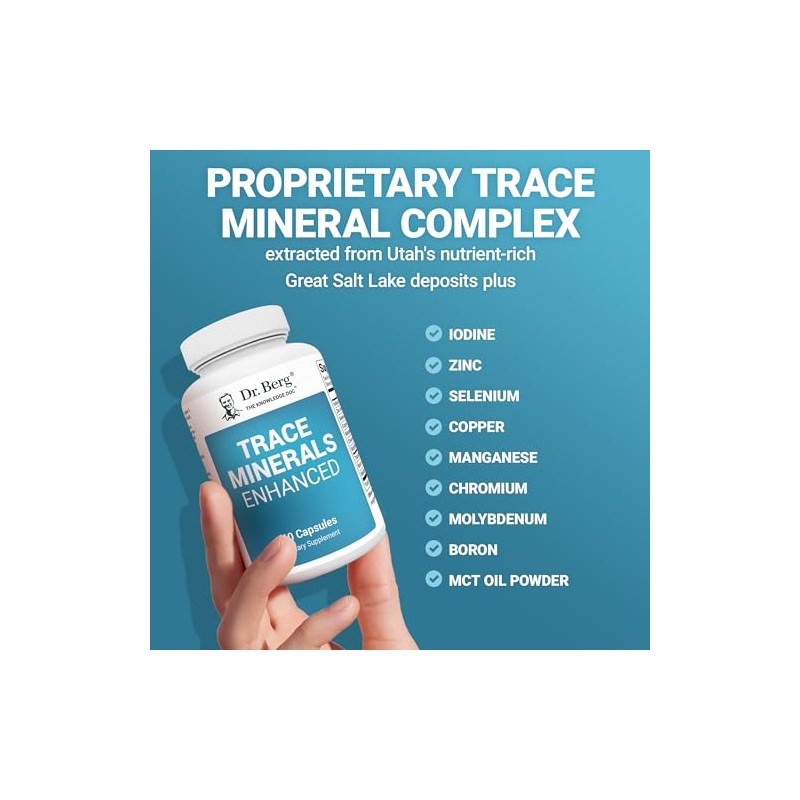 Dr. Bergs Trace Minerals Enhanced Complex - Complete with 70