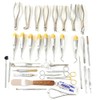 MuskalMed German Grade 74 Pcs Dental Extraction Extracting Forceps Elevators