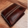 CRICKET-GIFTS - Buffalo Leather Cricket Wallet | RFID Protection |