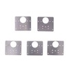 5Pcs Hinge Repair Plate Stainless Steel Firm Durable More Space