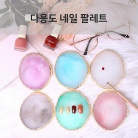 Other brands Nail Palette Multi-purpose Nail Palette 6 Types - Black / 네일파레트 다용도 네일 팔레트 6종 - 블랙