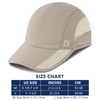 GADIEMKENSD Quick Dry Run Hat Cooling Breathable Mesh, Khaki, 6