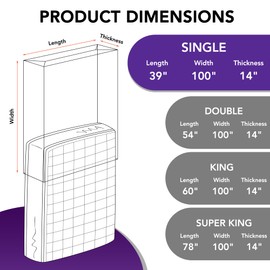 Oumaru Mattress Bag for Moving and Storage, 5 Mil Heavy Duty Bed Mattress Cover, Mattress Protector Super Thick and Tear Resistant (Single)