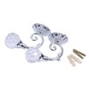 2Pcs Curtain Holdbacks, Curtain Tie Backs Curtain Drapery Holdbacks Metal