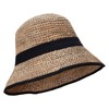 Jeanne Simmons Women's Cloche Style Straw Hat - Seagrass OSFM