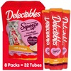 Hartz Delectables Squeeze Up Kitten Creamy Squeezable Puree, Lickable Wet