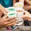 HOT BARGAINS, 6oz Single Wall White Paper Cups for Hot