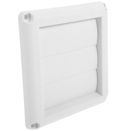 Ciieeo Exterior Louvered Dryer Vent Cover Vent Cap Mouse Design for Outdoor Use Construction to Prevent Nesting and Blockage Easy Installation