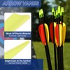 PATIKIL Arrows Vanes, 36 Pack 2.5 Inch Arrow Fletching Archery