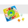 Beehive Toys & Gifts Wooden Clock Puzzle for kids with
