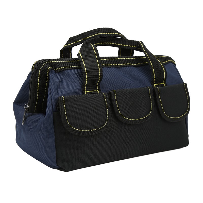 13in Tool Storage Bag Oxford Cloth Multifunctional Waterproof Wide Mouth