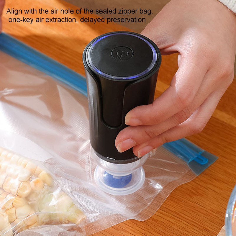 Vacuum Sealer Mini Portable Home Kitchen Handheld USB Electric Food