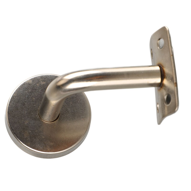 5Pcs Wall Handrail Bracket Practical Robust Wall Mounted Stainless Steel