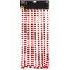Christmas / Xmas Bead Chain - Garland 2.7m - RED