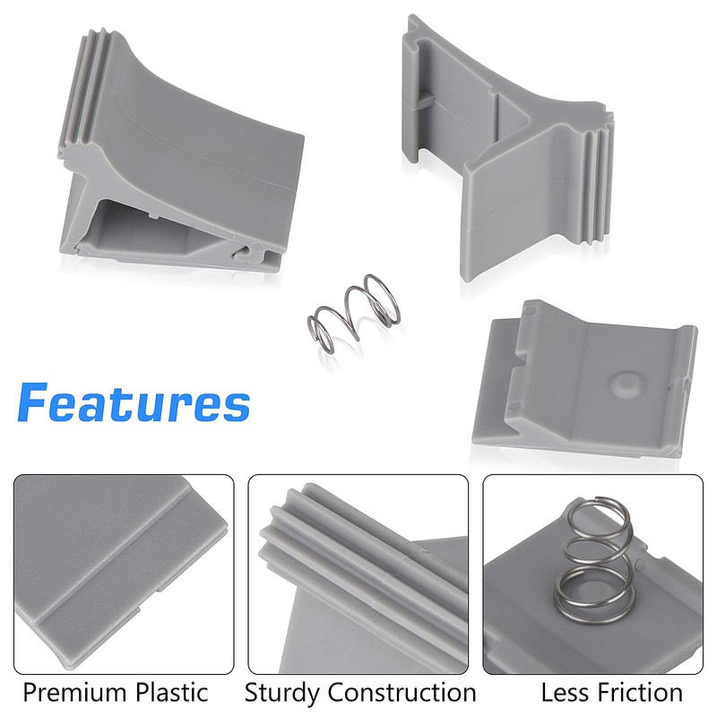 2 Sets RV Awning Arm Slider Catch Kit, 830472P002 Replace