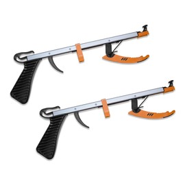 Compact Reacher Grabber, 15 Inches Long, Set of 2