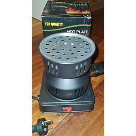 Electric Charcoal Burner, 220V Coal Burner with Handle, 600W Hot Plate Charcoal Starter Cooking Stove, for Home Kitchen BBQ, Hookah, Coconut Coal, Tea/Coffee & Camping with AU Plug