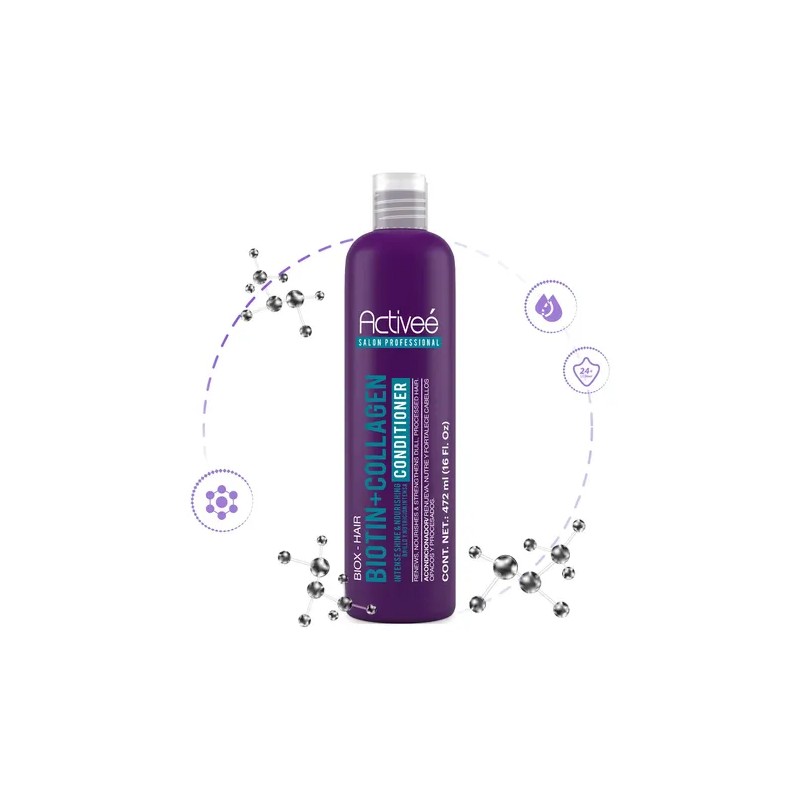 Acondicionador Professional Biotin+Colagena Renueva Nutre y Fortalece Cabellos Opacos y