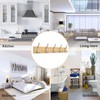 Anjuer Coat Hanger Rack 5 Hooks Heavy Duty Clothes Hat