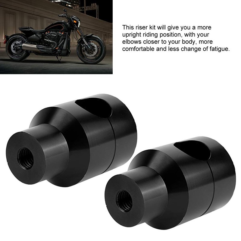 Suuonee Lift Handlebar, Pair Lift Handlebar Riser 22 mm Aluminium