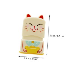 VILLFUL 2Pcs Cartoon Stamper Lovely Seals for Clothing Labels for Clothes Backpacks Books and Shoes Safe