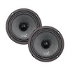 MENACE AUDIO® 6.5" Midrange Speaker with Black Bullet - Pair