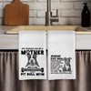 Qeheb Pitbull Dog Kitchen Towels, Beware Pitbull Dog Kitchen Towels