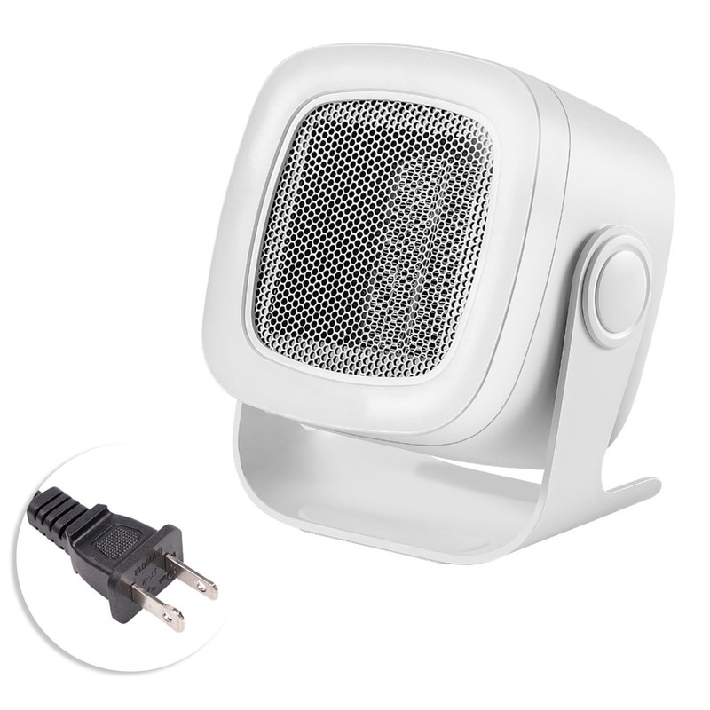 Desktop Heater 800W Energy Efficient Fast Heating Overheating Protection Dumping