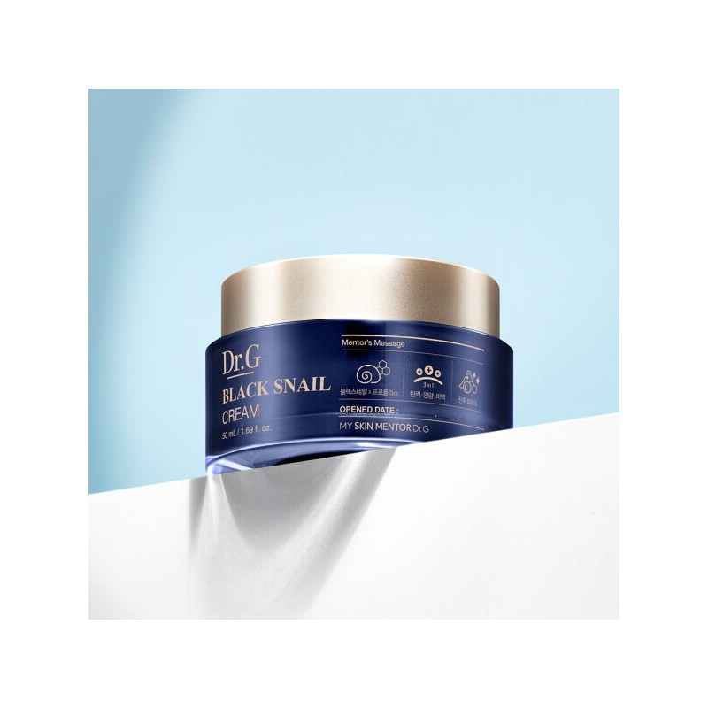 Dr. G 닥터지 블랙 스네일 크림 50ml Dr.G Black Snail