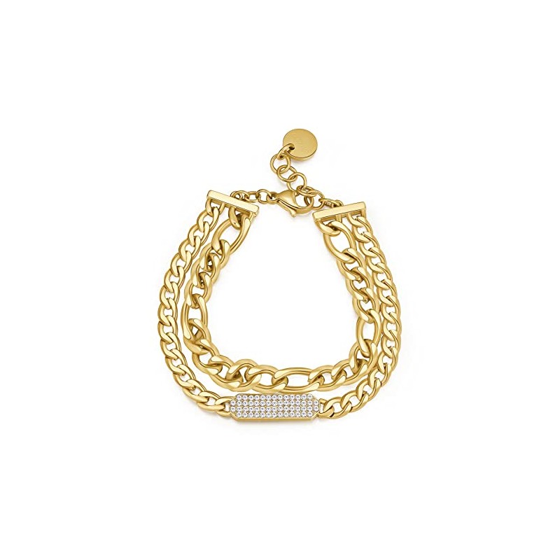 Brosway BYM106_0 Women's Bracelet, Stainless Steel, Crystal